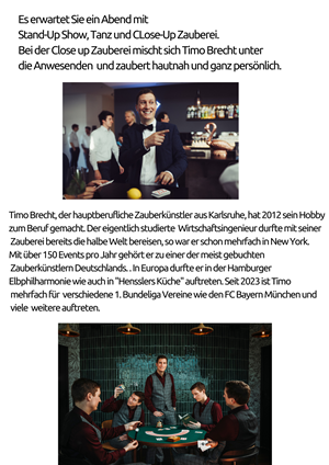 Magic and DAnce kleiner Text